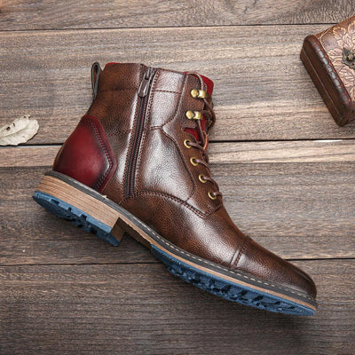 Charles™ - Handcrafted Premium Leather Oxford Boots for Men